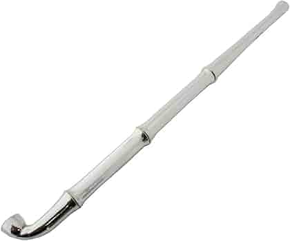 Amazon | 飯塚昇 手作りキセル銀竹節延三段節 200年の伝統を持つ匠の